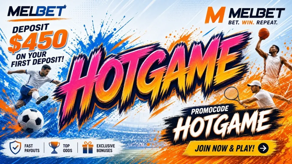 How do you complete Melbet registration with the HOTGAME promo code?